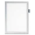 Durable Office Products DBL 8.5 x 11 in. Duraframe Note Sign HolderSilver 477323